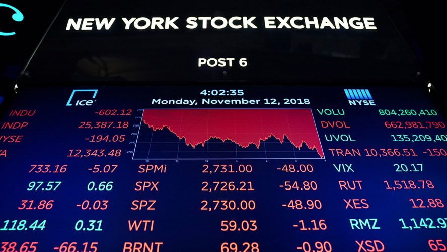 US stocks Mixed; Industrial Average Was Down